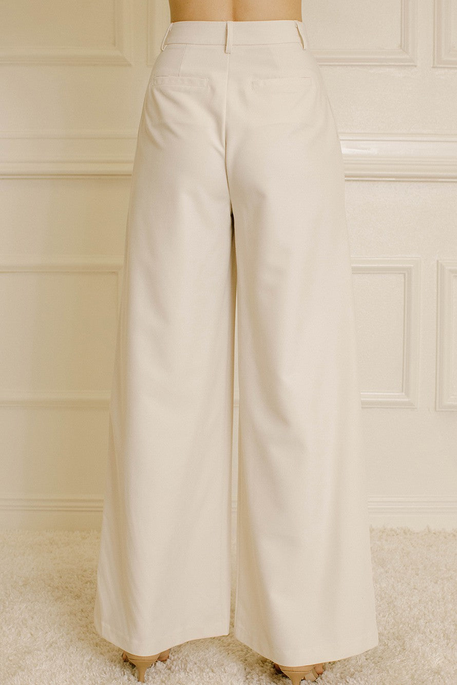 HIGH WAIST TROUSER PANTS