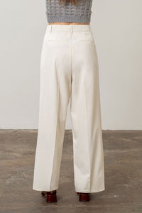 DOUBLE PLEATS HIGH WAIST PANTS