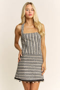 MOONLIT MINI DRESS