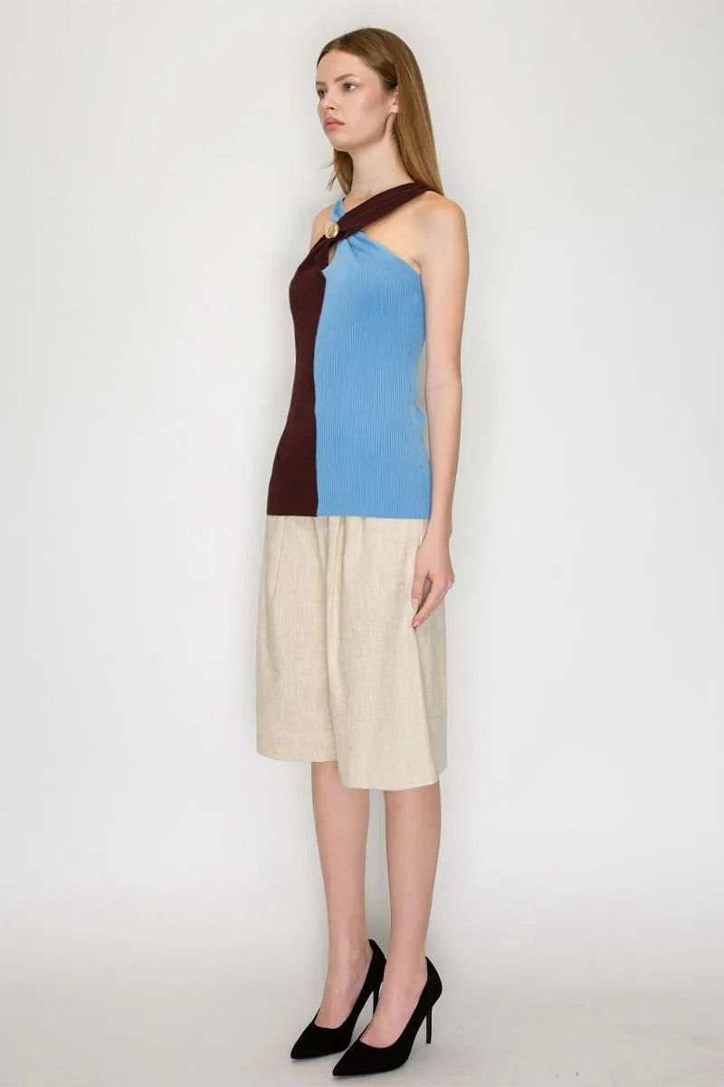 LINEN SHORTS