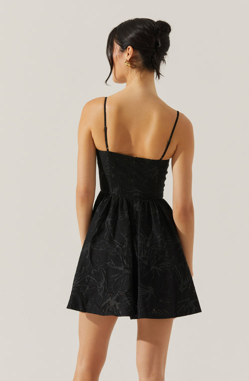 BUSTIER SKATER DRESS