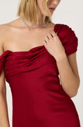 ONE SHOULDER MAXI DRESS