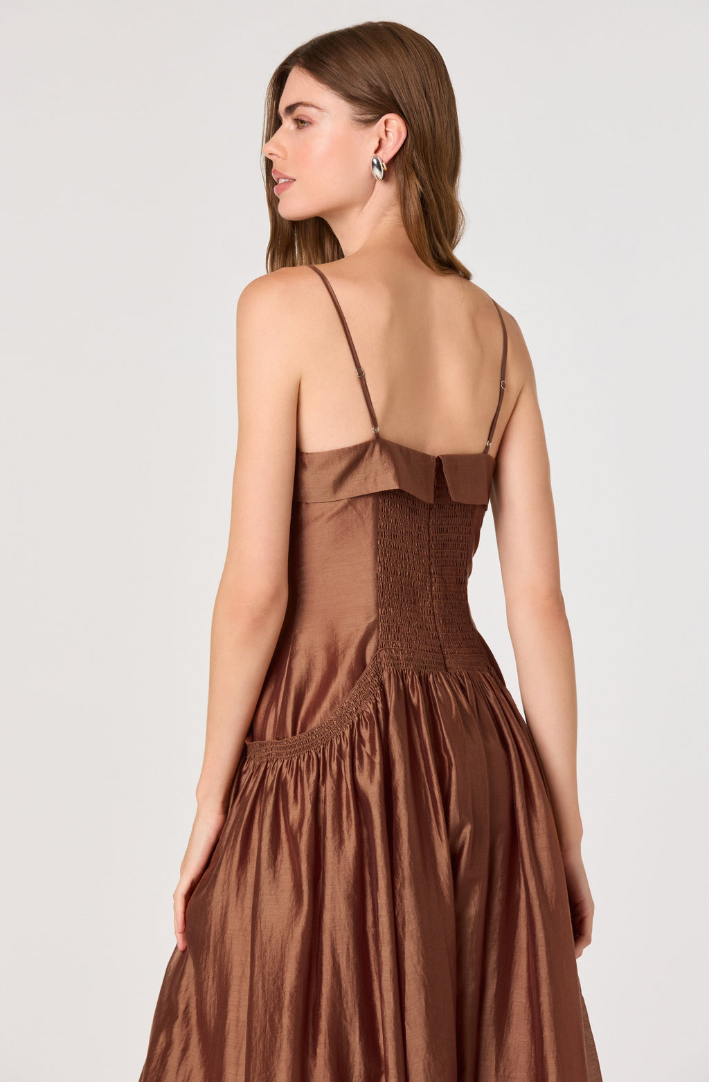 DROP-WAIST MAXI DRESS