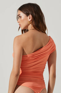 ONE SHOULDER BODYSUIT