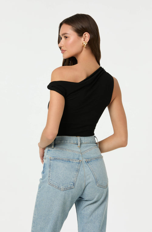 ASYMMETRICAL BODYSUIT