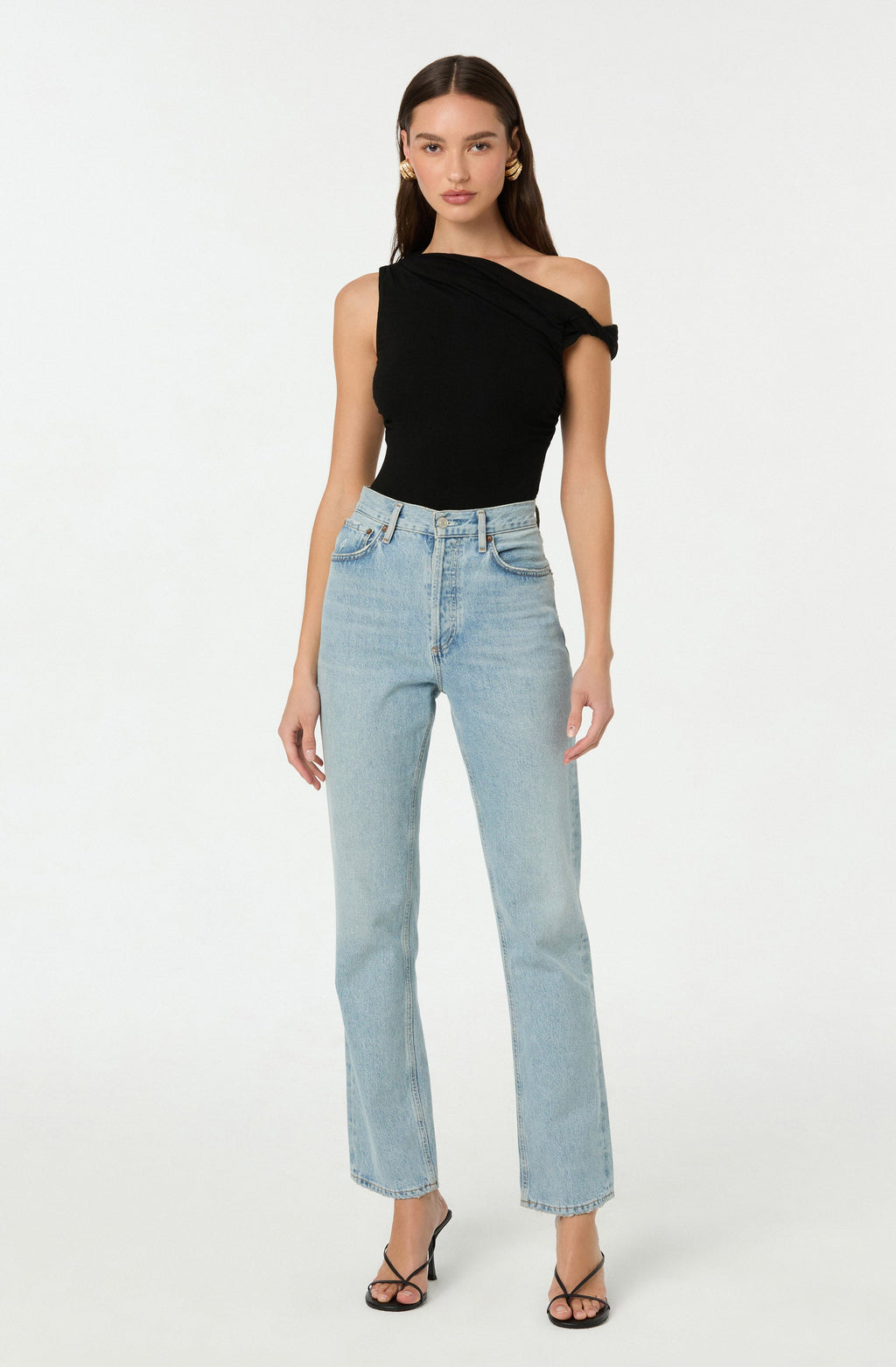 ASYMMETRICAL BODYSUIT