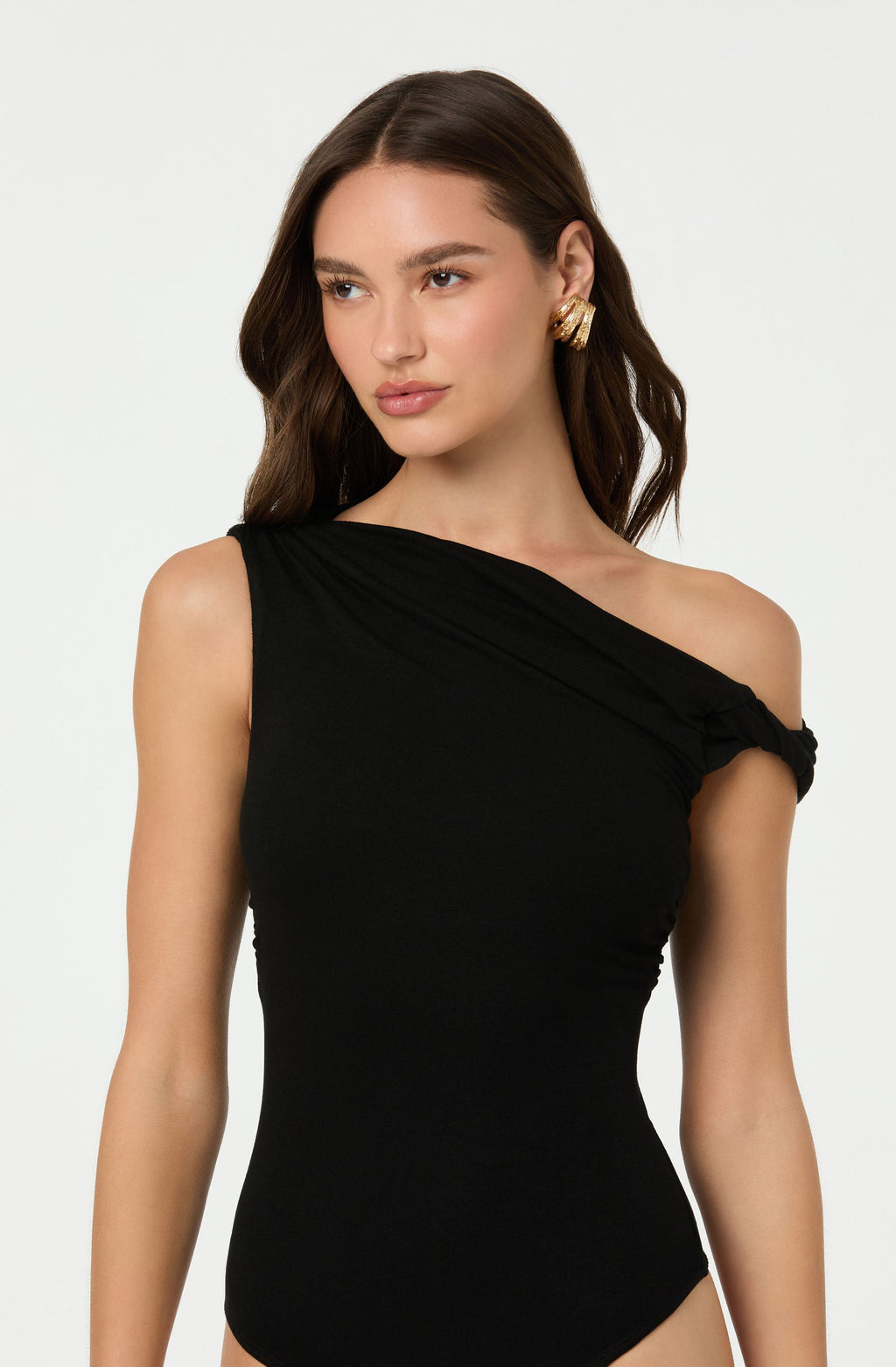 ASYMMETRICAL BODYSUIT