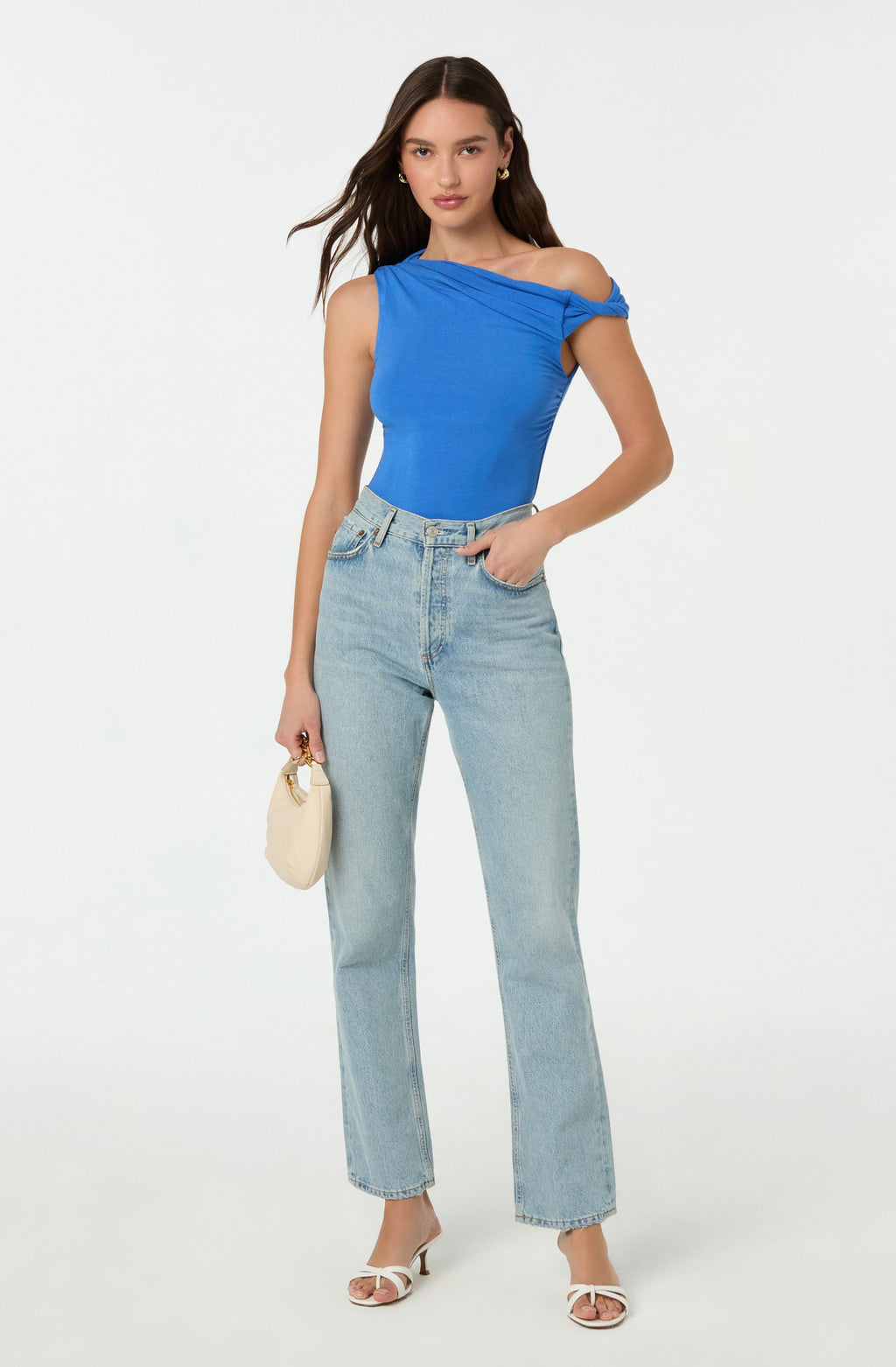 ASYMMETRICAL BODYSUIT