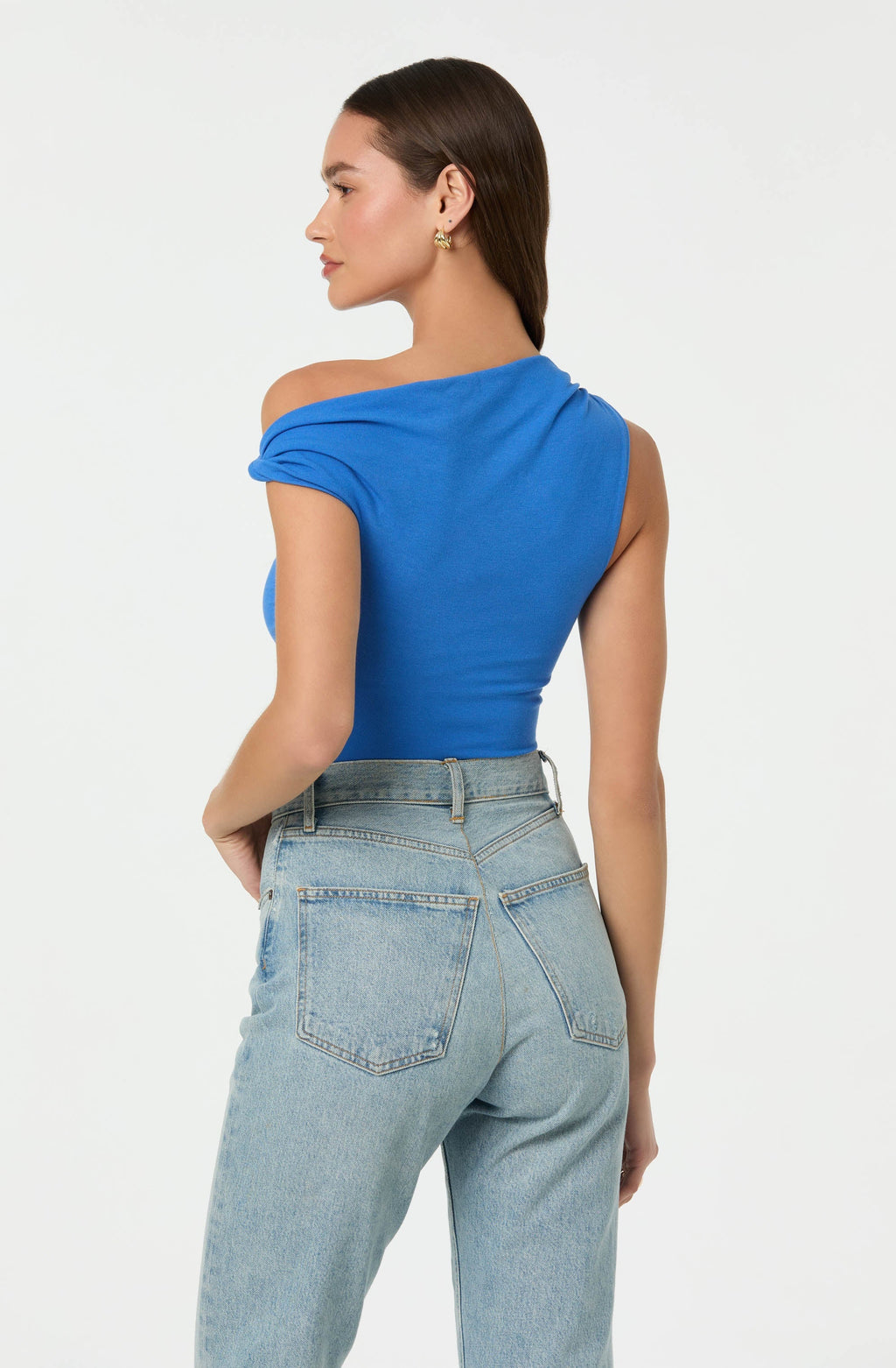 ASYMMETRICAL BODYSUIT