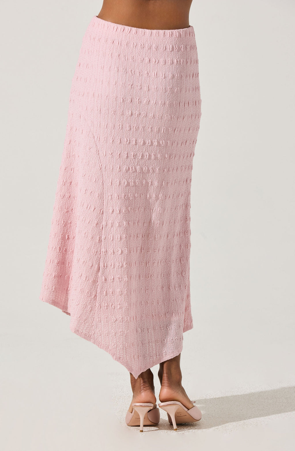 TEXTURED KNIT SKIRT