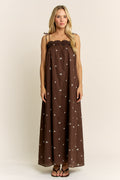 MIDNIGHT STROLL MAXI DRESS