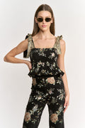 BUBBLE HEM BABYDOLL TOP