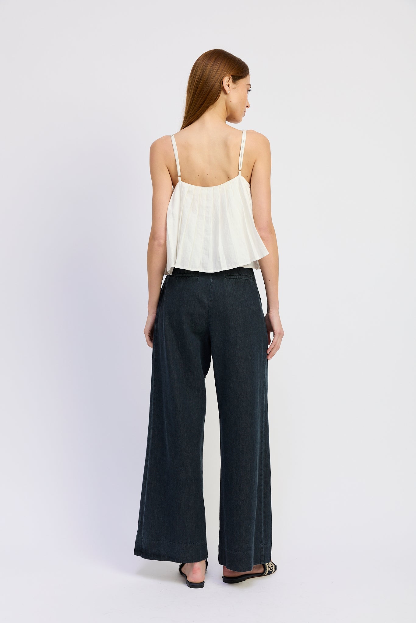 D-RING BELTED RELAXED TROUSER