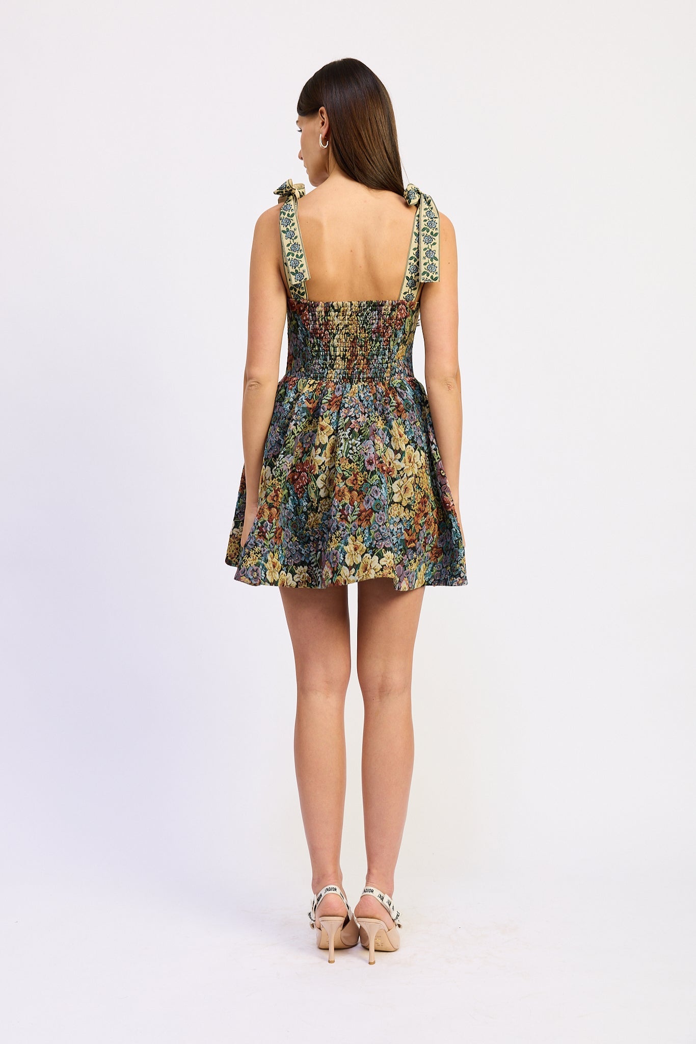 BASQUE WAIST CORSET MINI DRESS