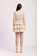 TRIPLE TIERED MINI DRESS