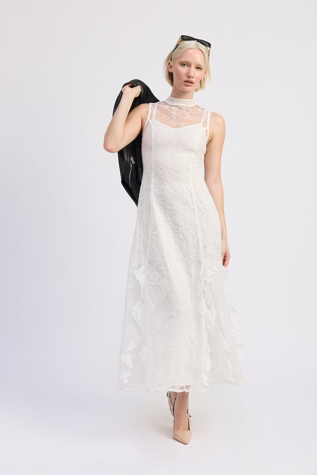 SLEEVELESS MAXI DRESS