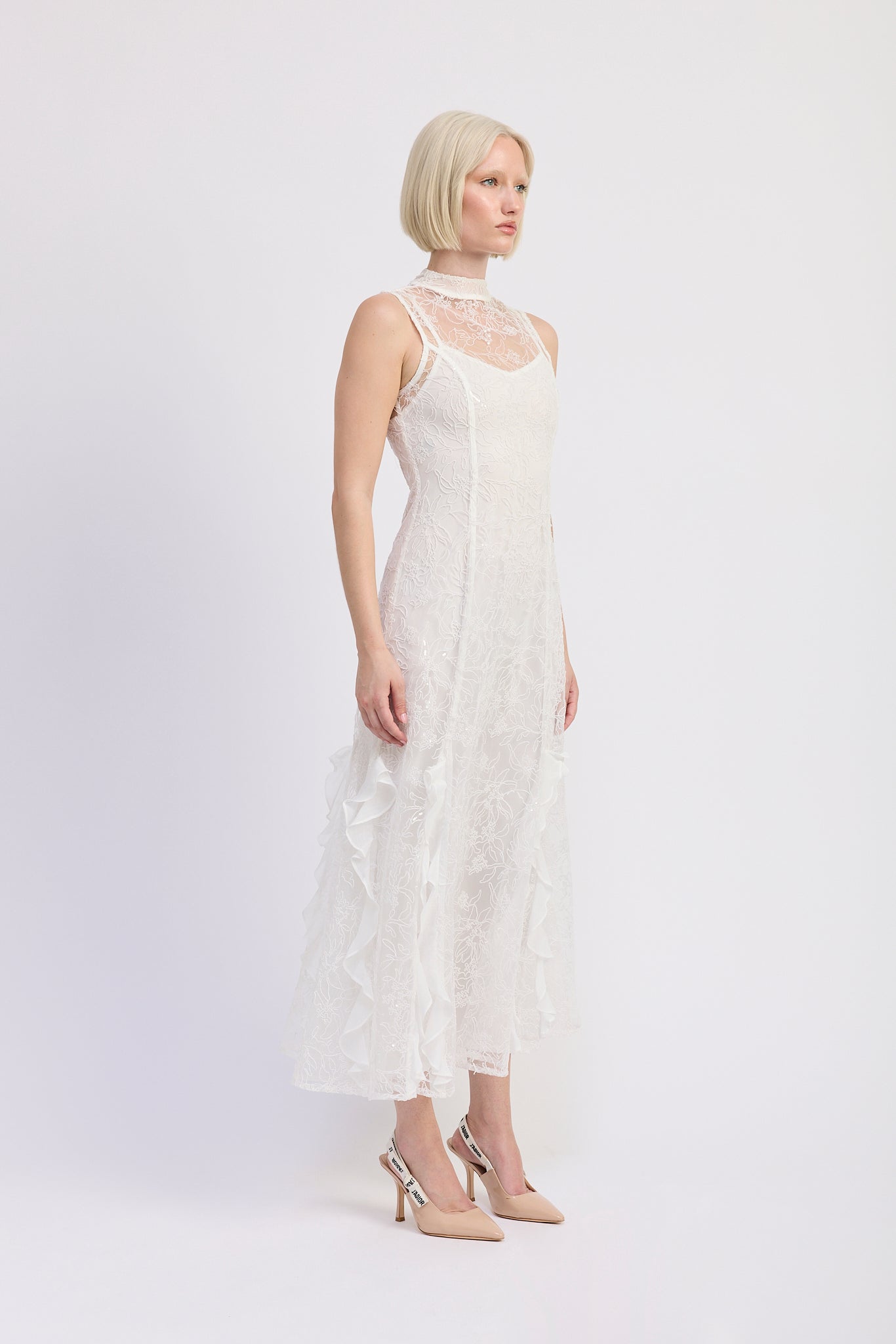 SLEEVELESS MAXI DRESS