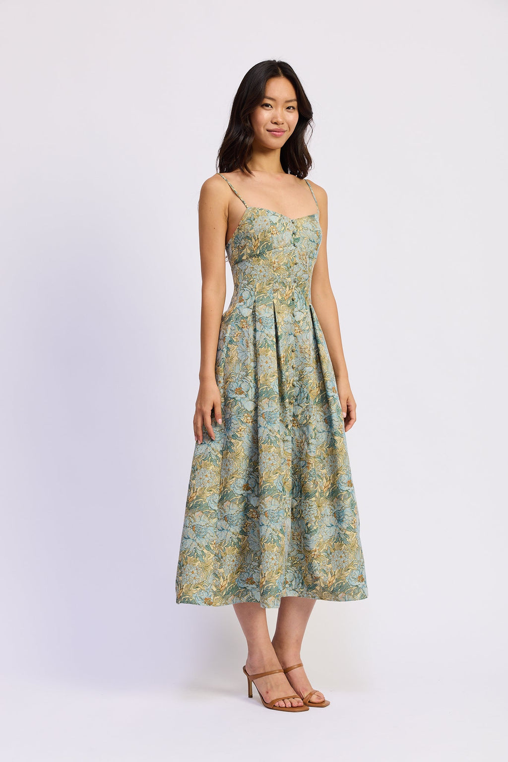 JACQUAR MIDI DRESS