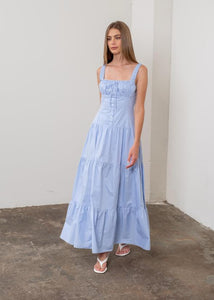 CORSETTOP MAXI DRESS