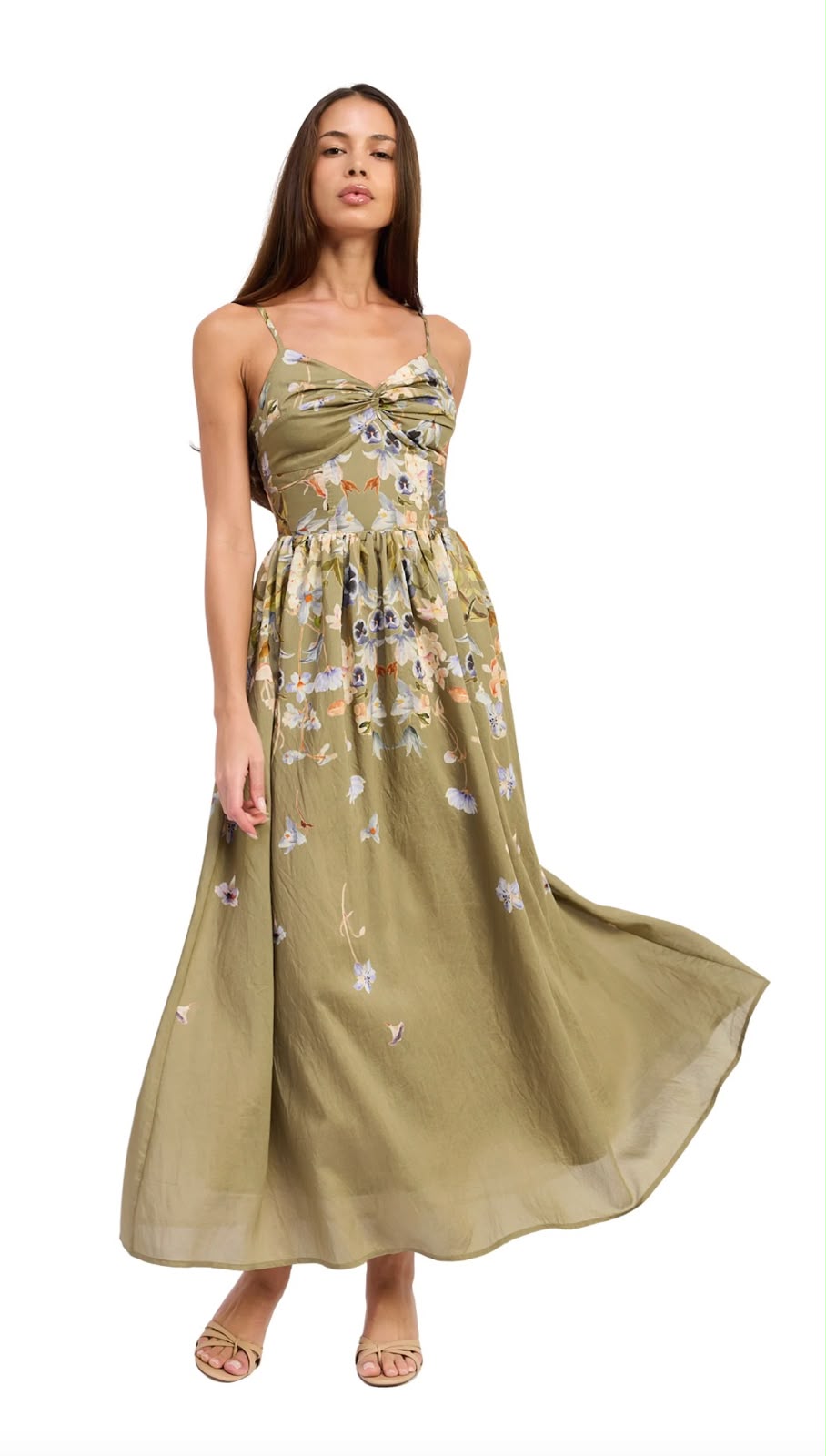 CORSET DETAIL MAXI DRESS