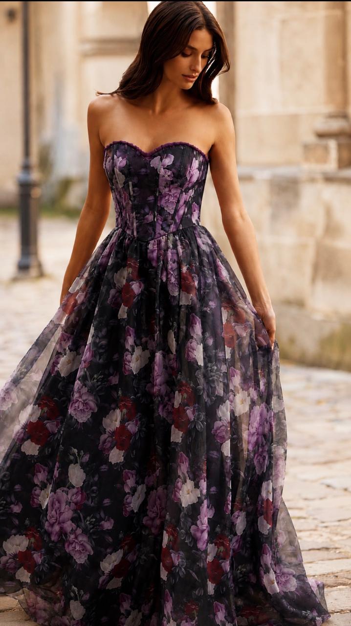 CORSET MAXI DRESS