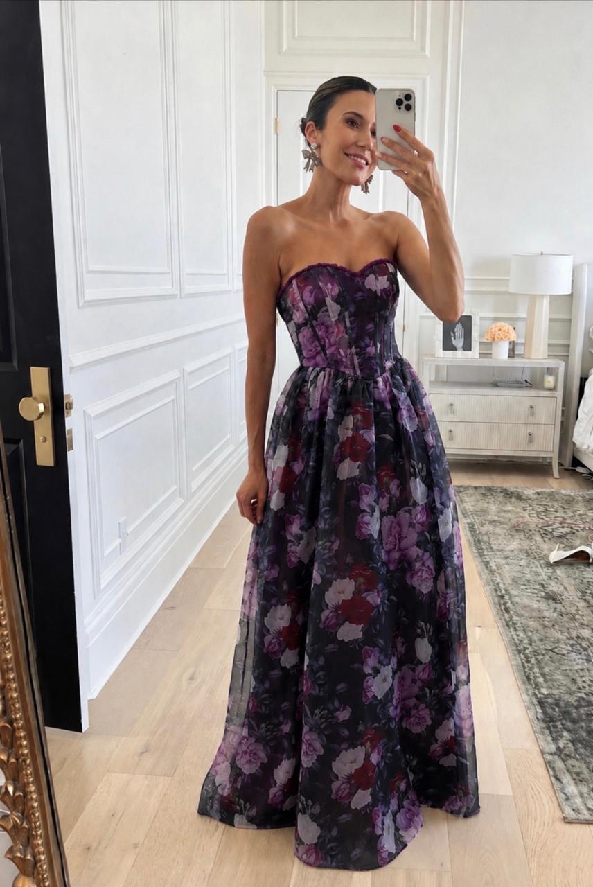 CORSET MAXI DRESS