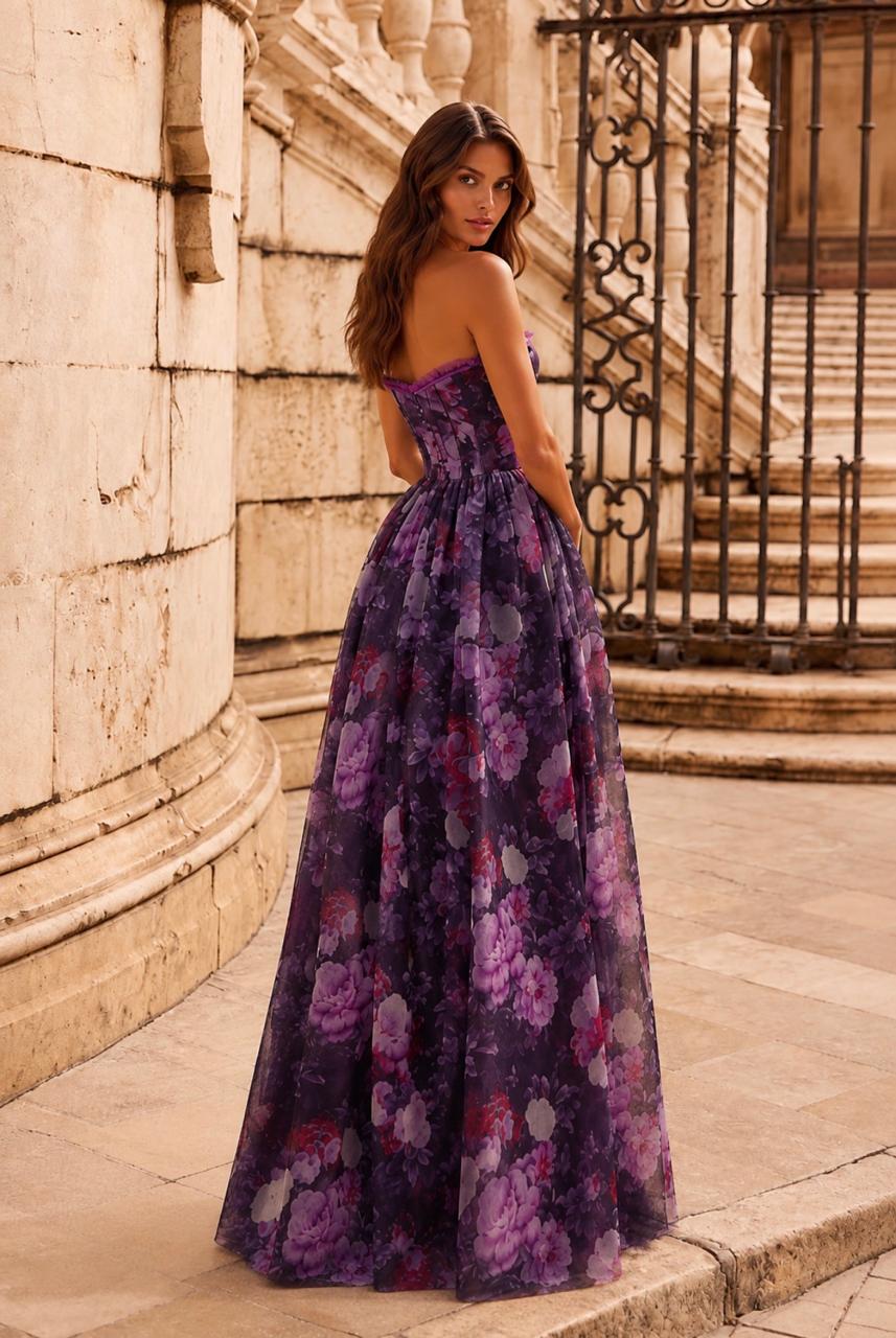 CORSET MAXI DRESS