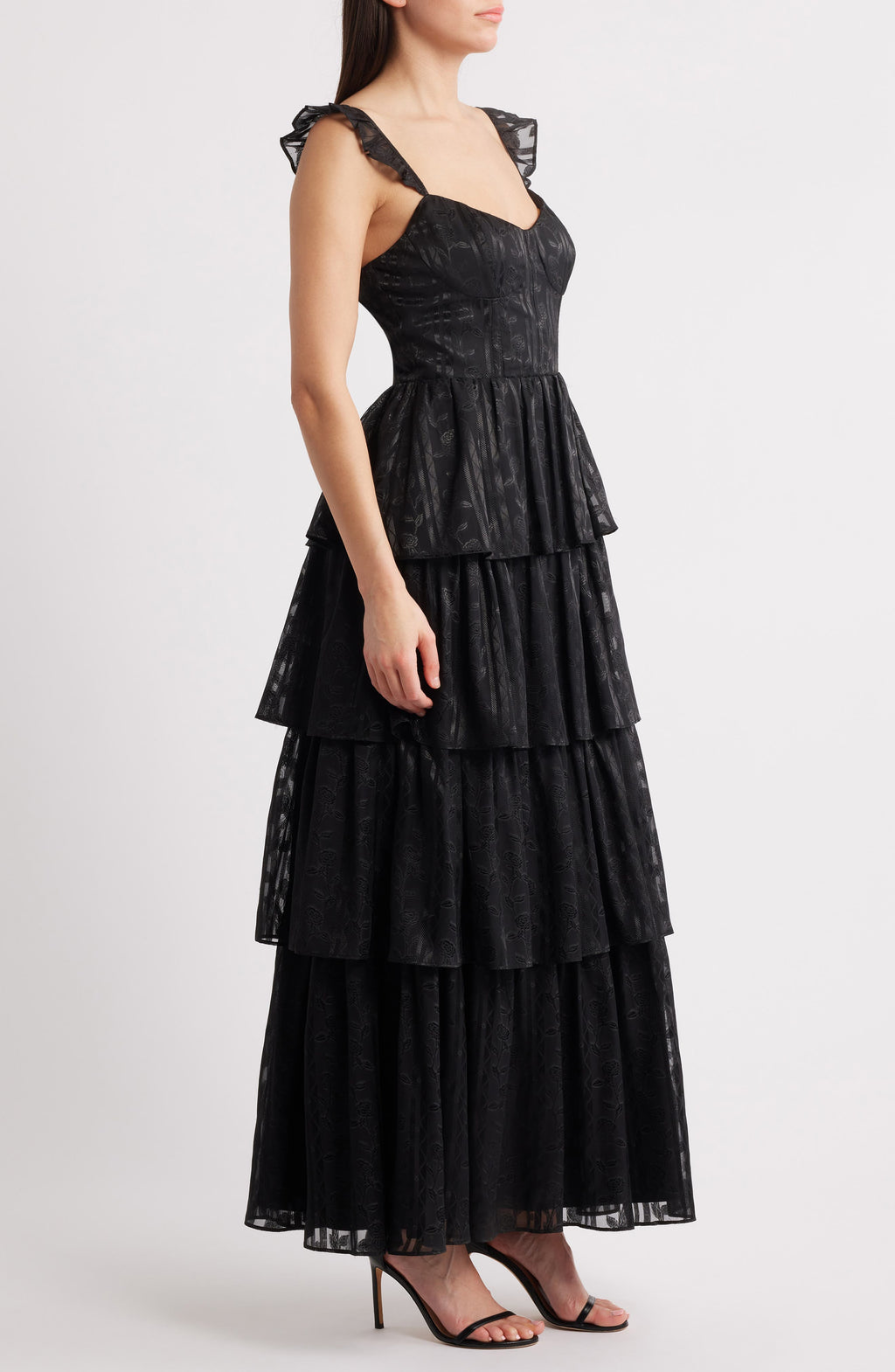 TIERED MAXI DRESS