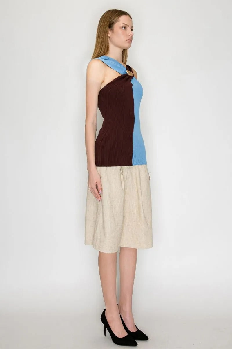LINEN SHORTS